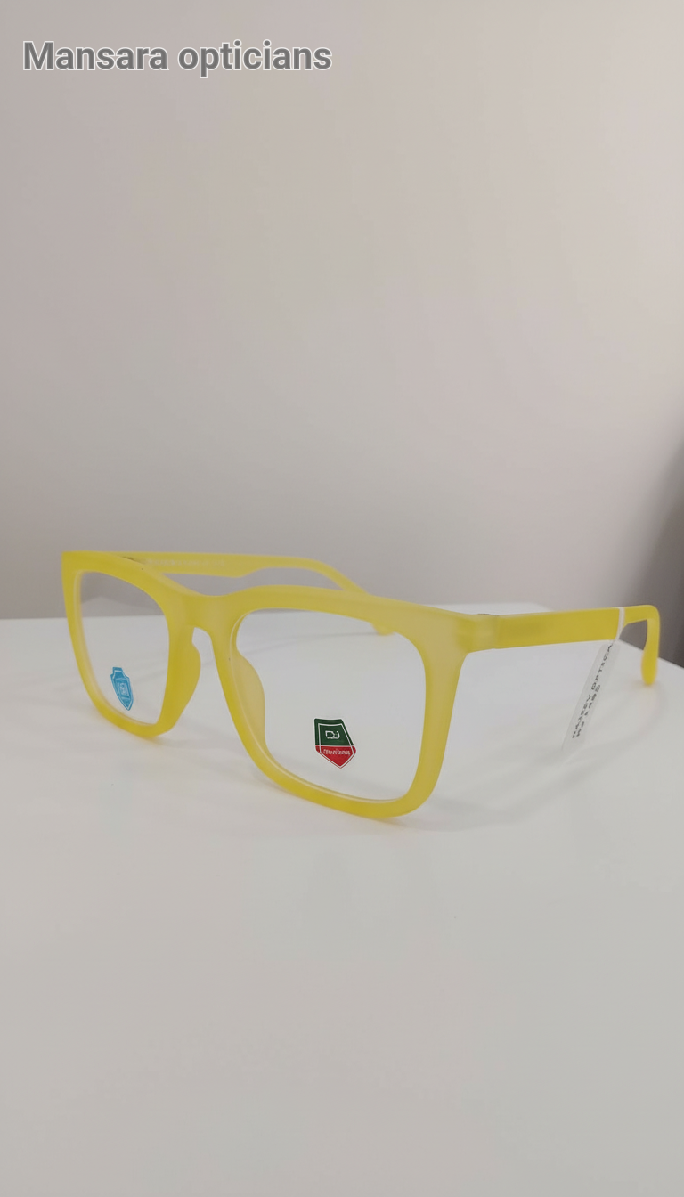 Yellow Frame Glasses ❤️