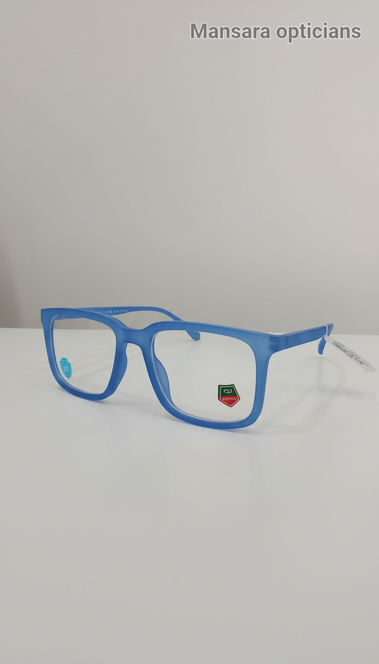 Blue Plastic Frame Eyeglasses Frames ❤️