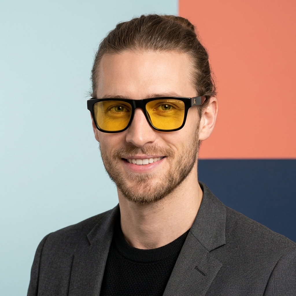Burberry Yellow Lens Sunglasses