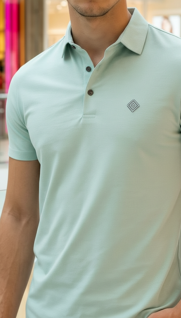 Style-14083-Casual Polo T-Shirt view 3