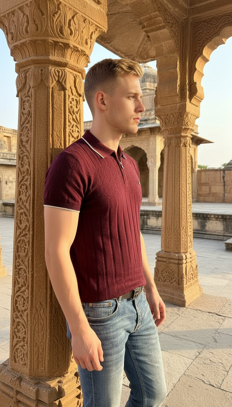 Style-2840-Polo Shirt view 3