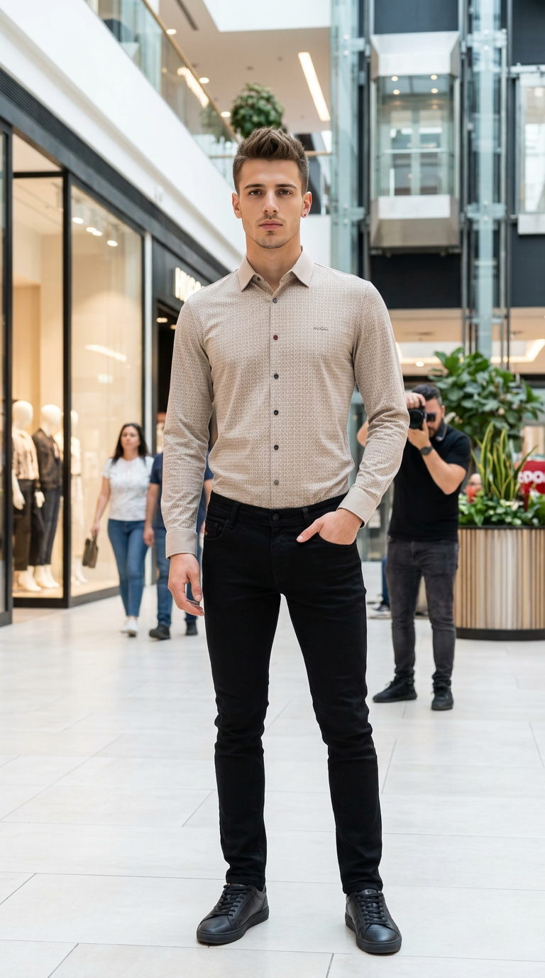 Style-8504-Mens Full Sleeve Shirt view 3