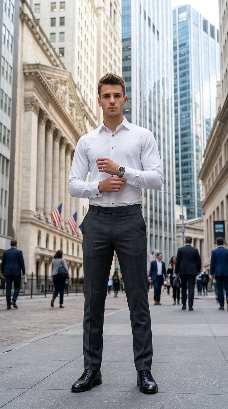 Style-1073-Classic White  Shirt view 5