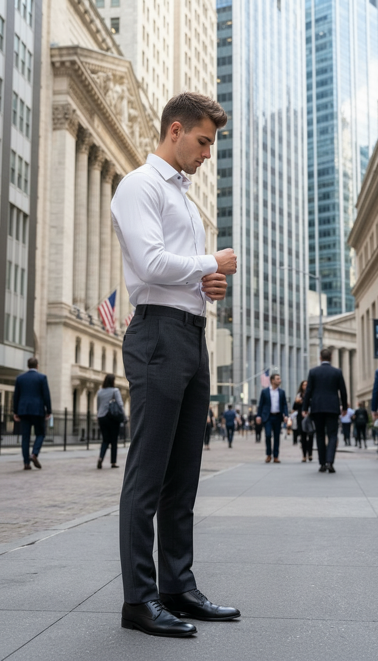 Style-1073-Classic White  Shirt view 3