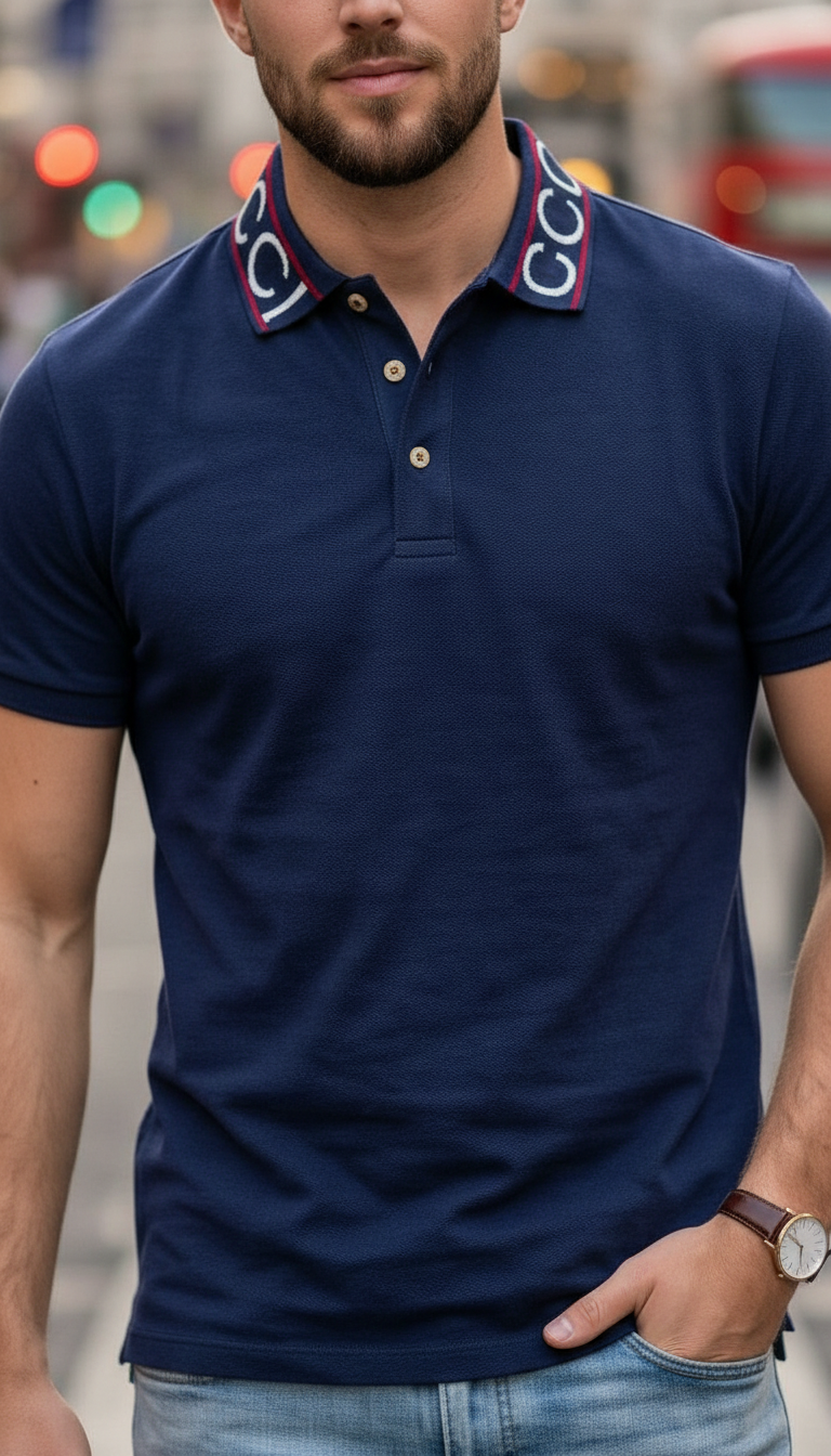 Style-8802-Gucci Polo T-shirt view 2
