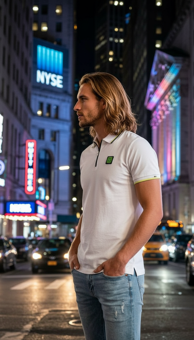Style-8502-Polo T-Shirt view 3