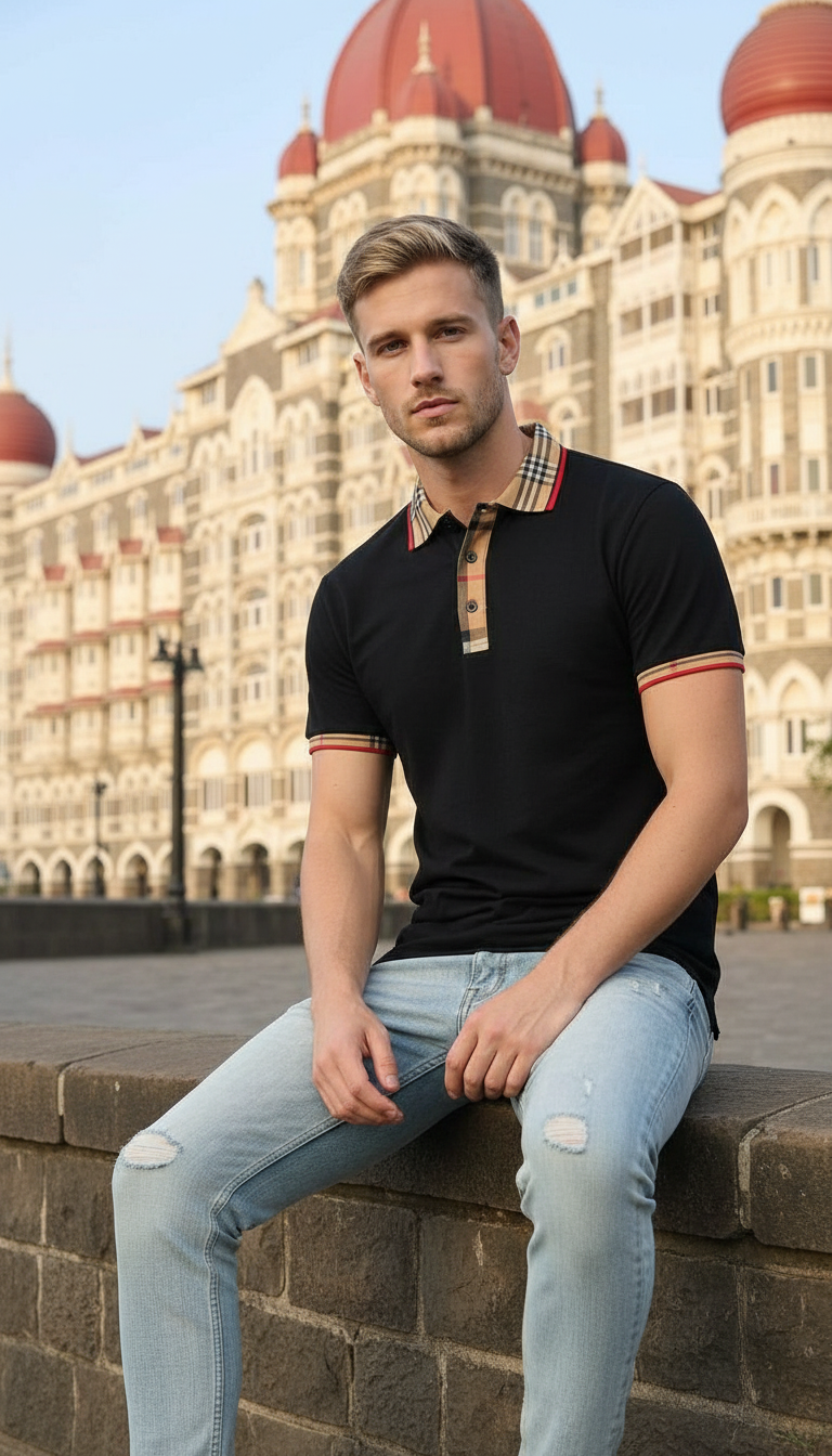Style-3009-Polo T-shirt view 4