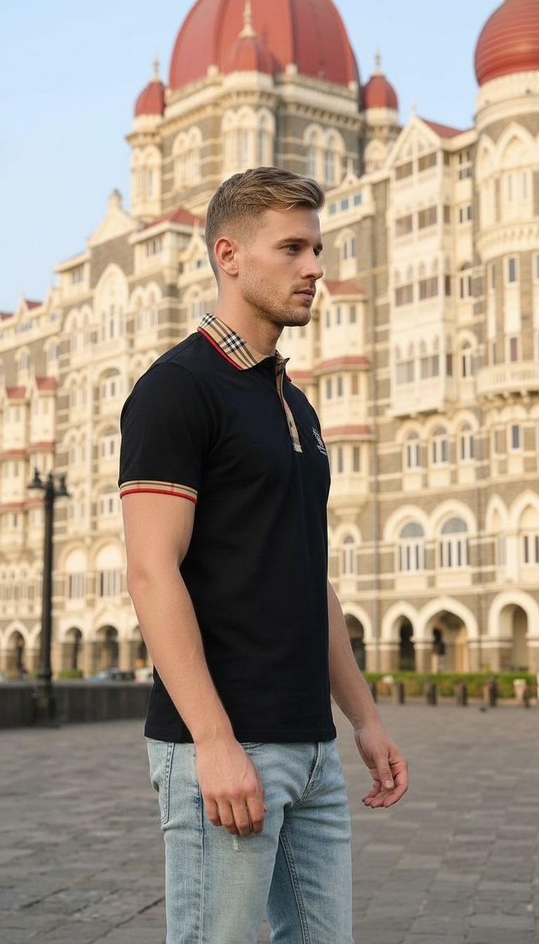 Style-3009-Polo T-shirt view 3