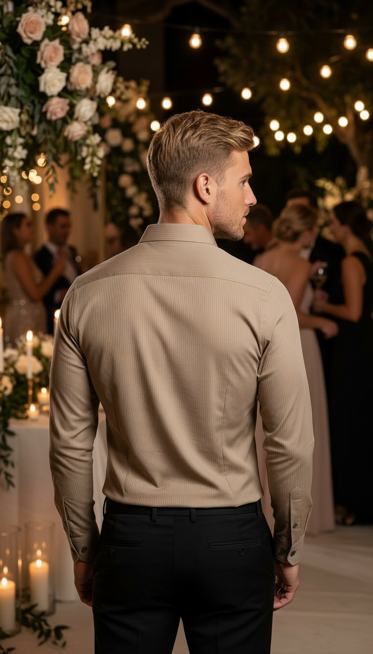 Style-1073-Elegant Mens Shirt view 4