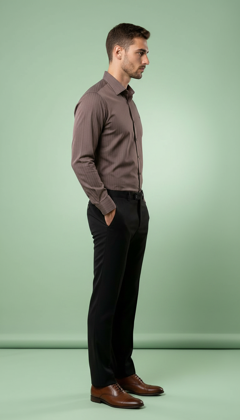 Style-8510 Imported Mens Formal Shirt view 3