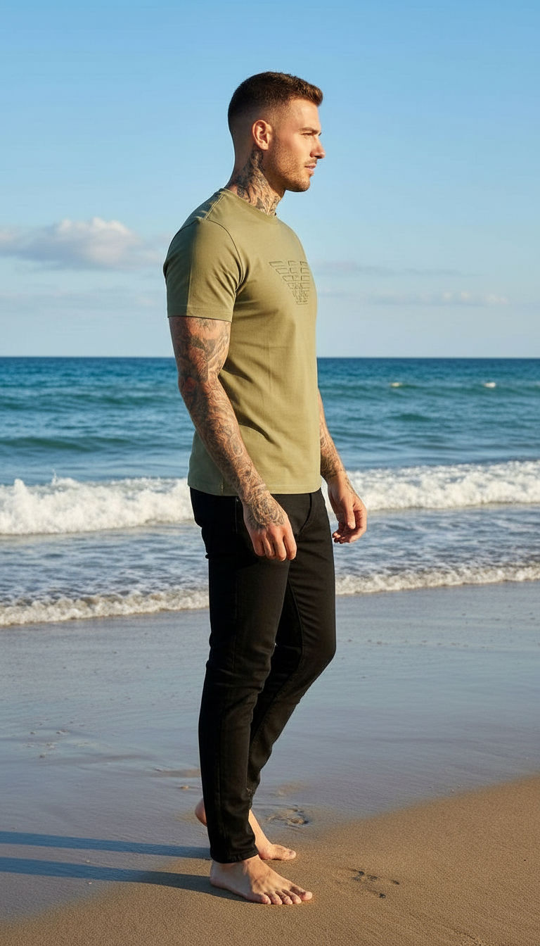 Style-28310-Round Neck T-shirt -28310 view 3