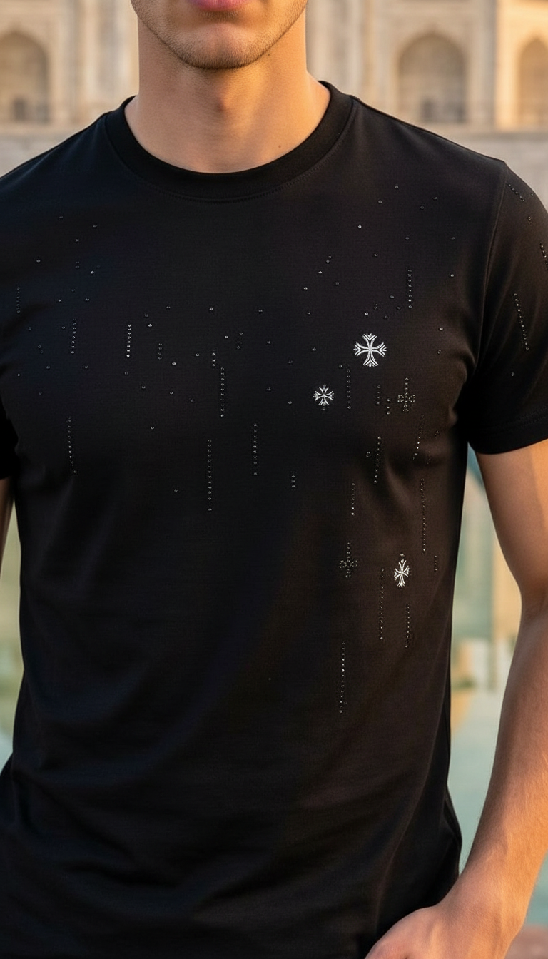 Style-2151-Stellar Black Tee view 2
