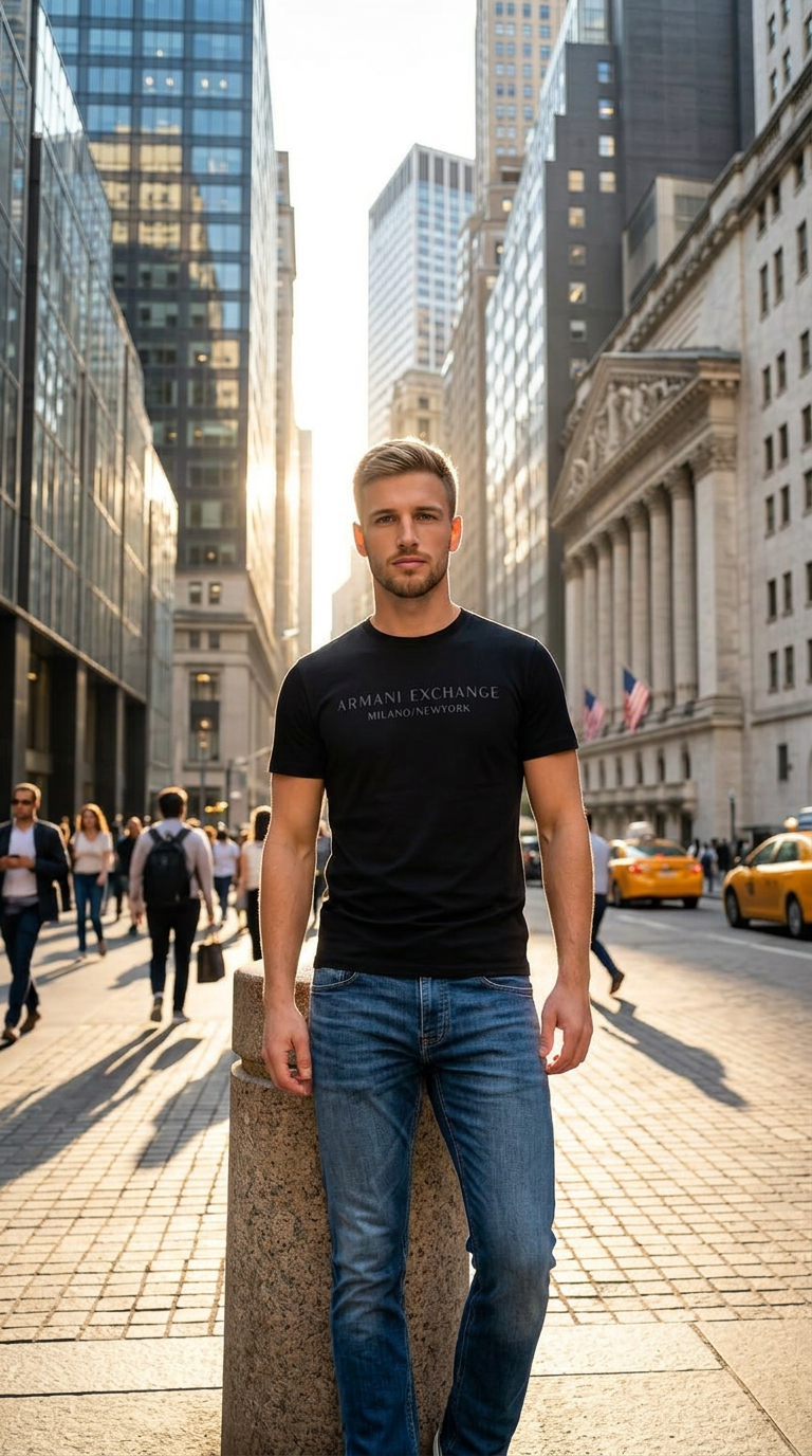 Imported Black T-shirt view 5