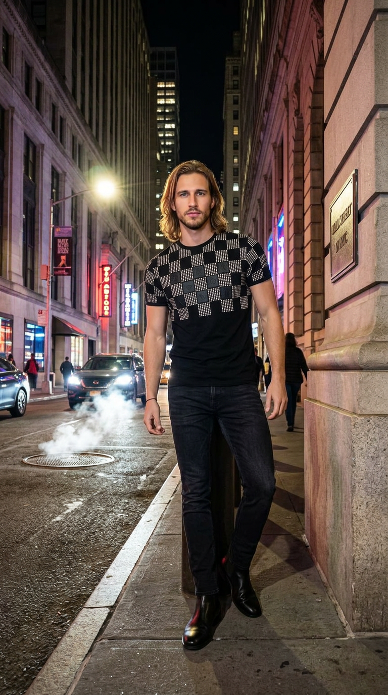 Style-ARM12-Studded T-Shirt view 5