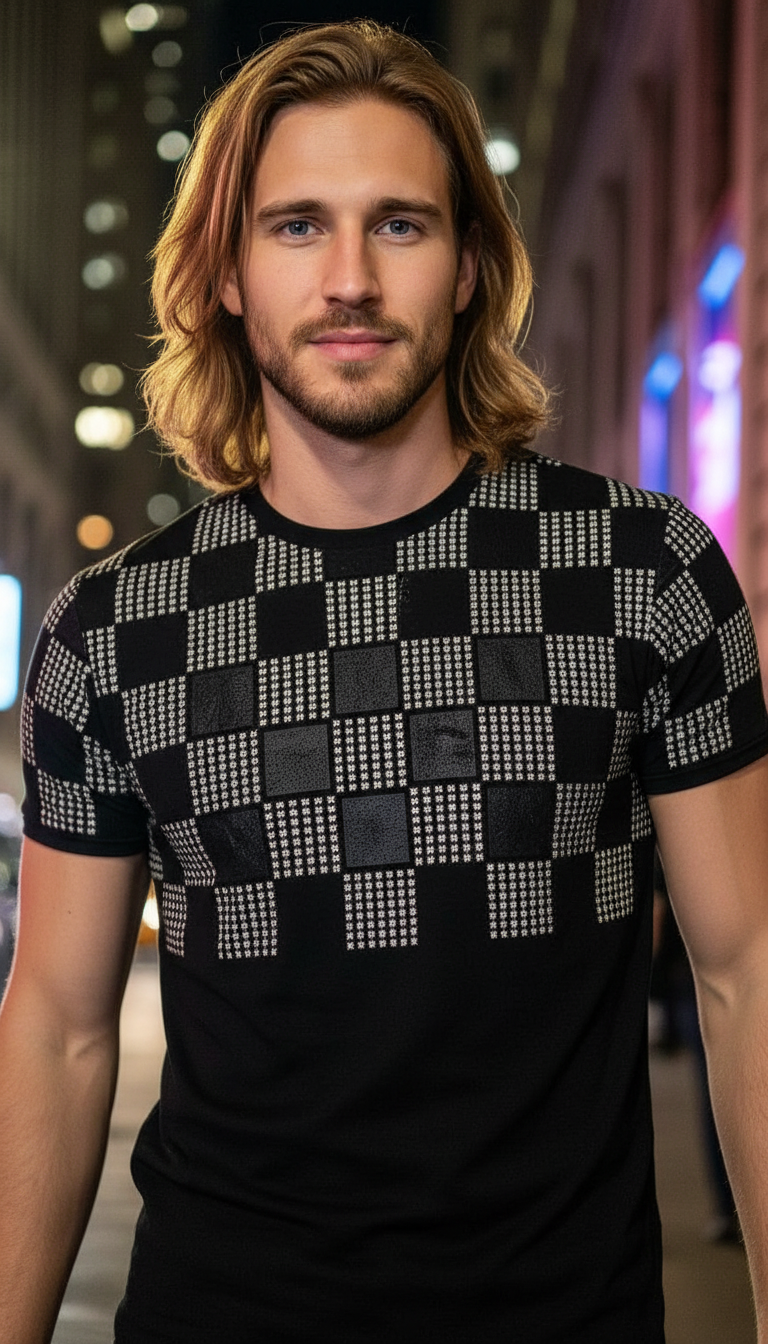 Style-ARM12-Studded T-Shirt view 2