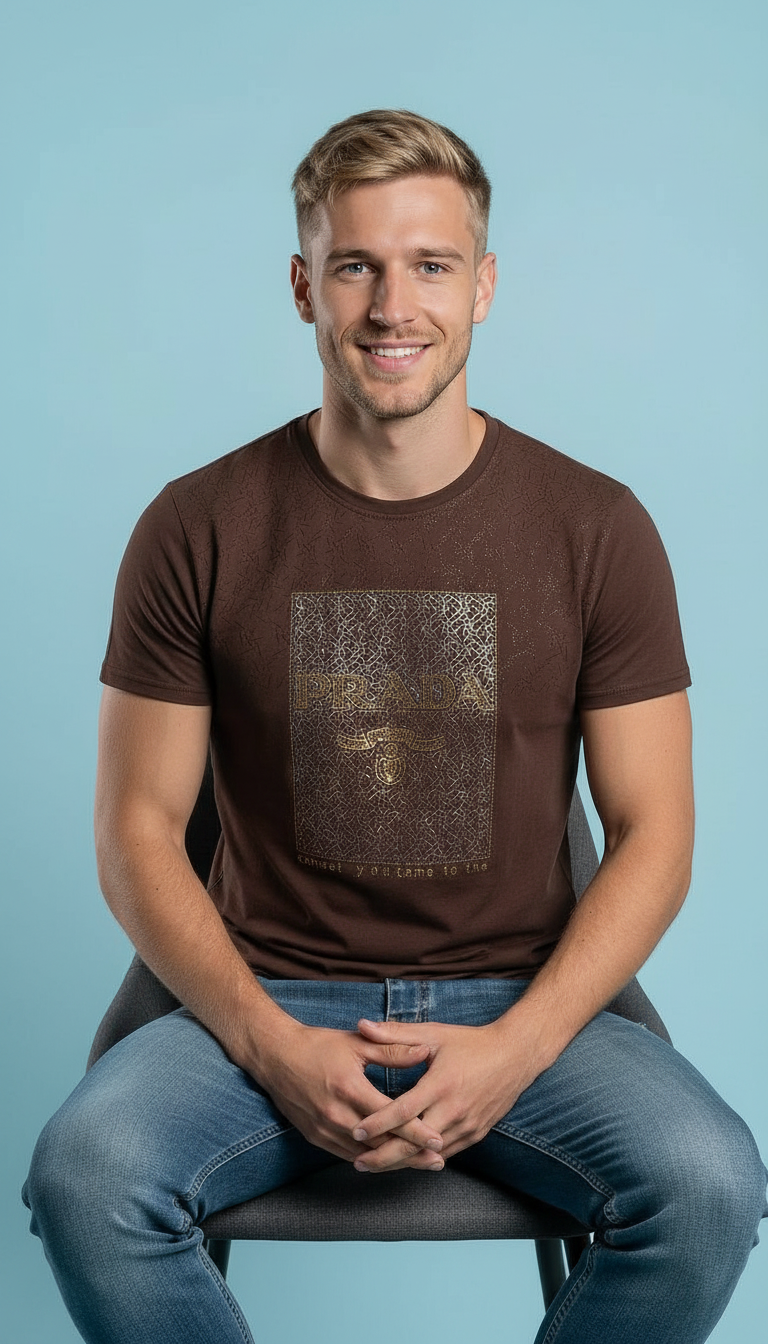 Style-Parada57-T-Shirt Brown view 4