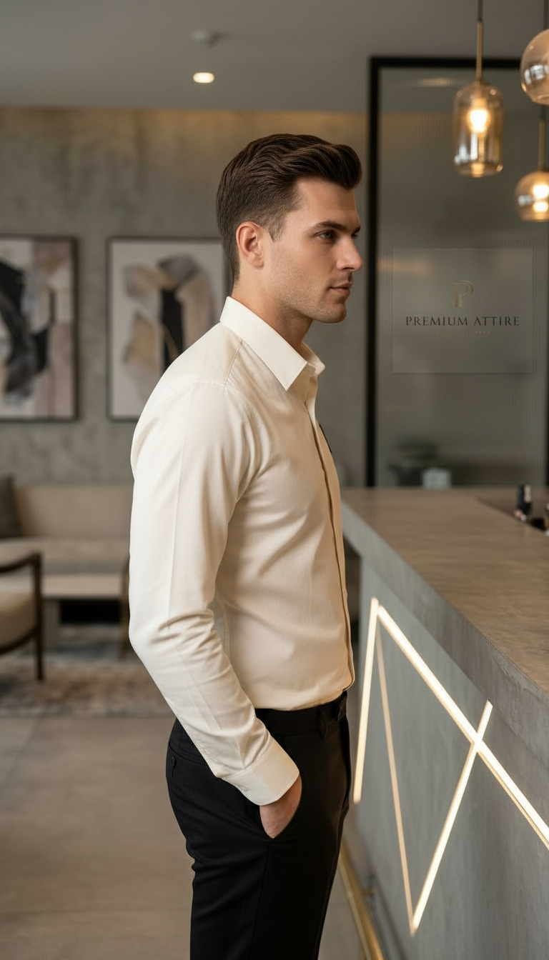 Style-2800-Premium Attire Mens Formal Shirt view 3