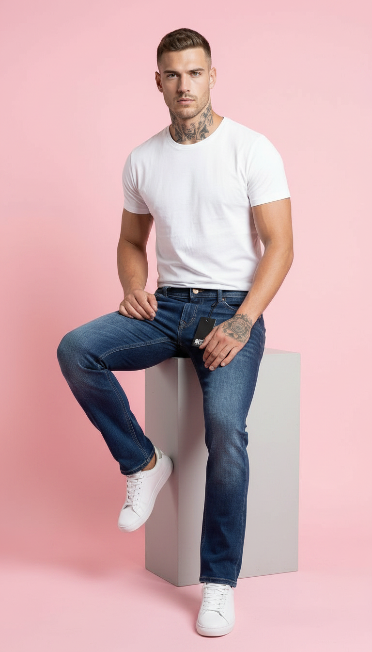 Style-3265 Bootcut Jeans view 4
