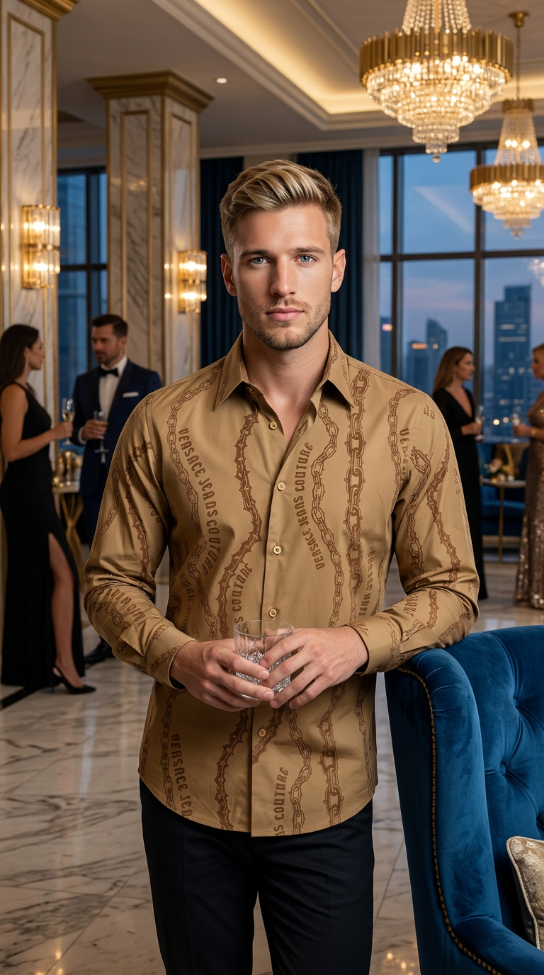 Style-24396-Imported Couture Mens Shirt view 5