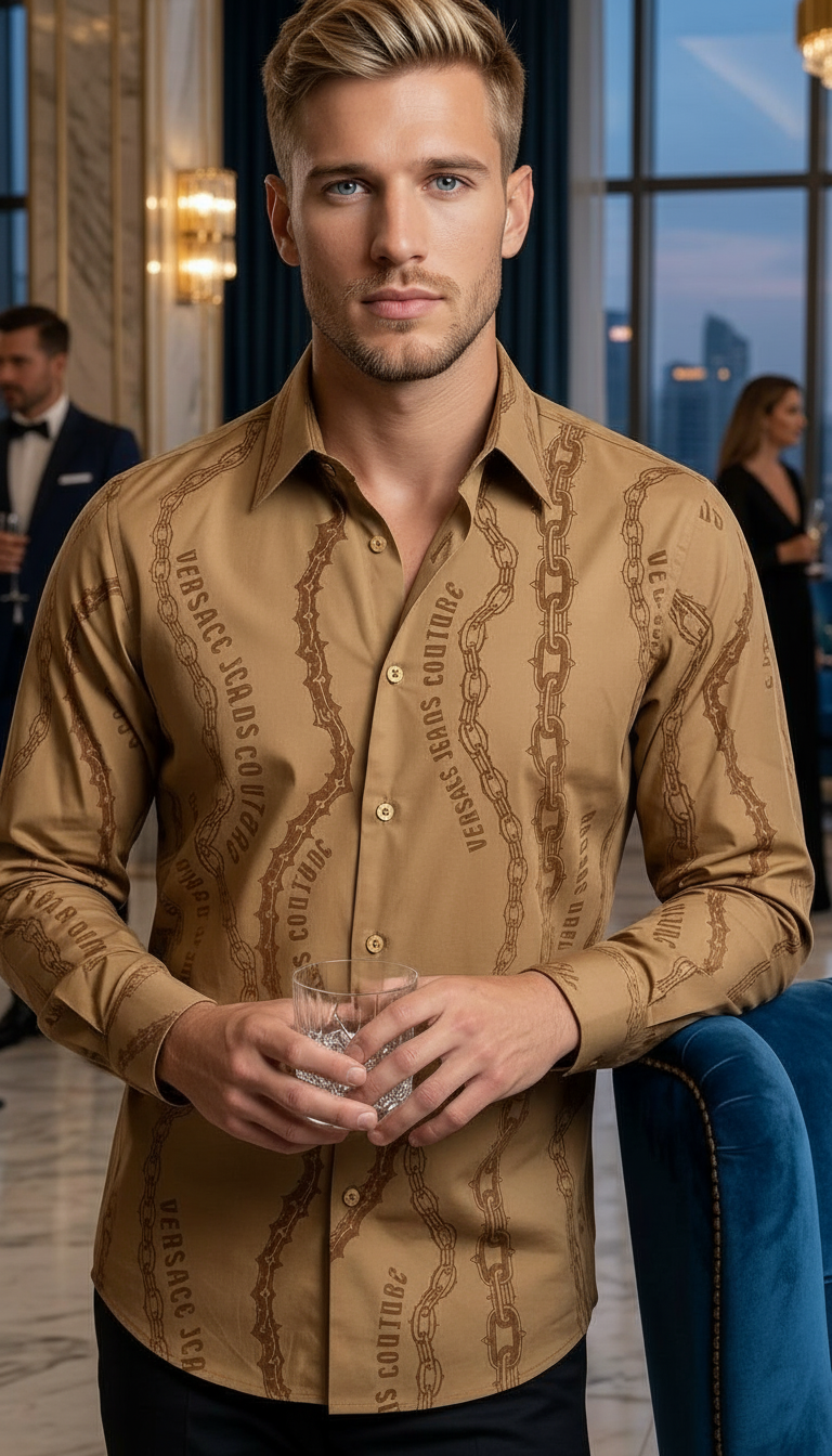 Style-24396-Imported Couture Mens Shirt view 2