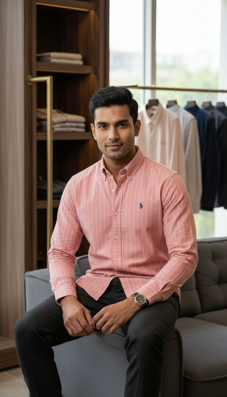 Style-2801-Striped Shirt view 5