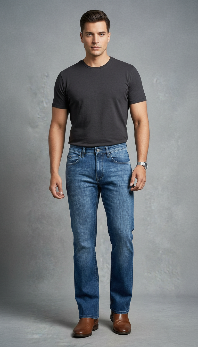 Style-3131-Bootcut Jeans