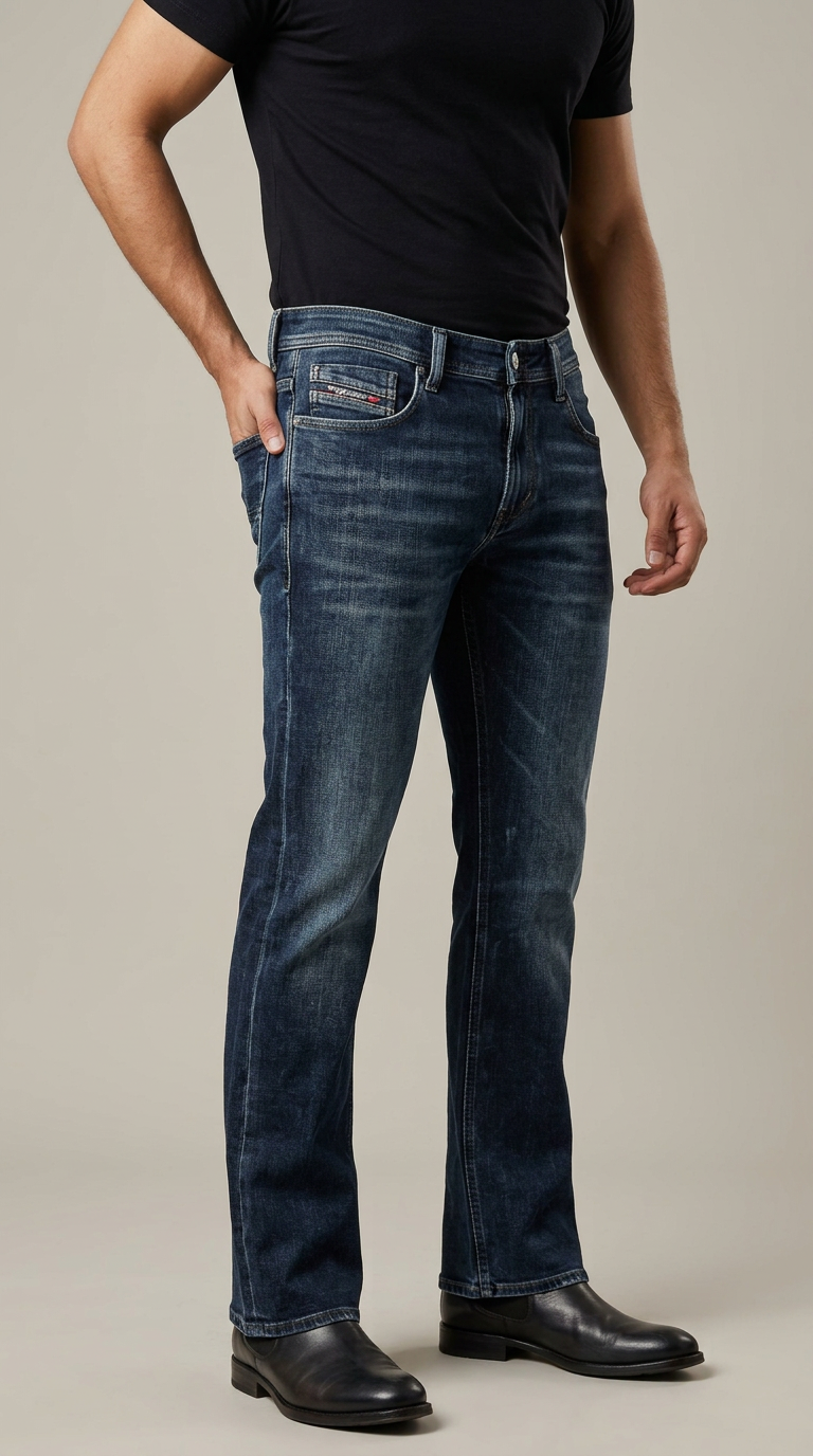 Style-3312-Bootcut Jeans view 4