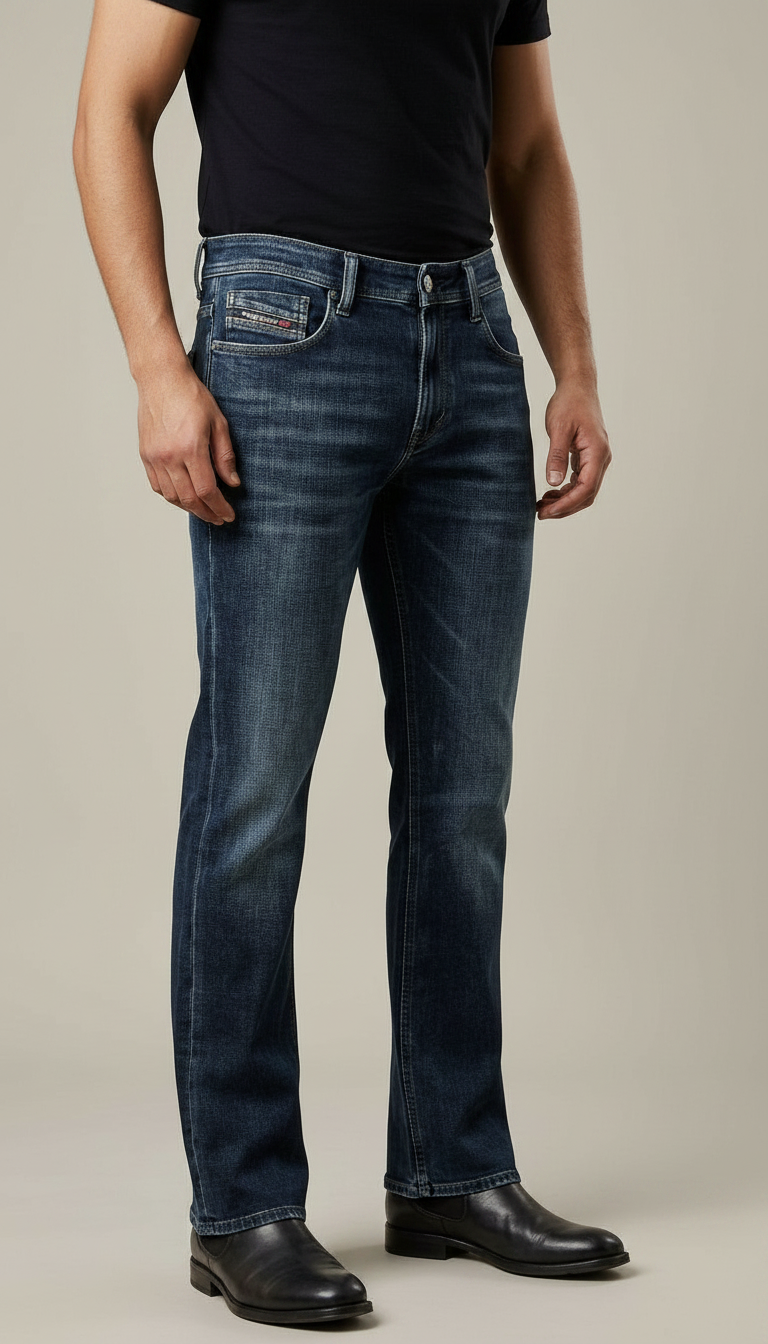 Style-3312-Bootcut Jeans view 3