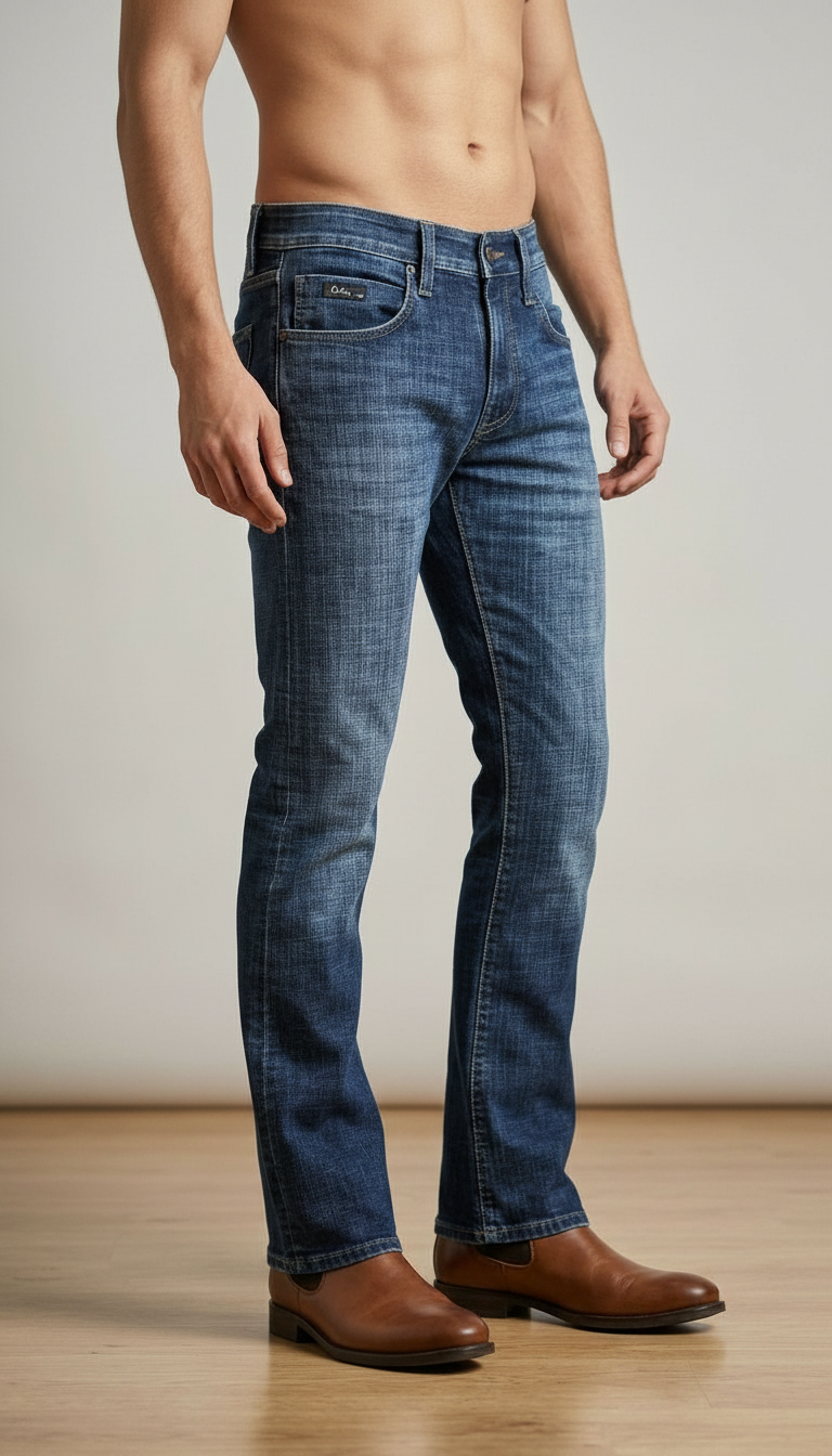 Style-2785-BootCut Denim Jeans