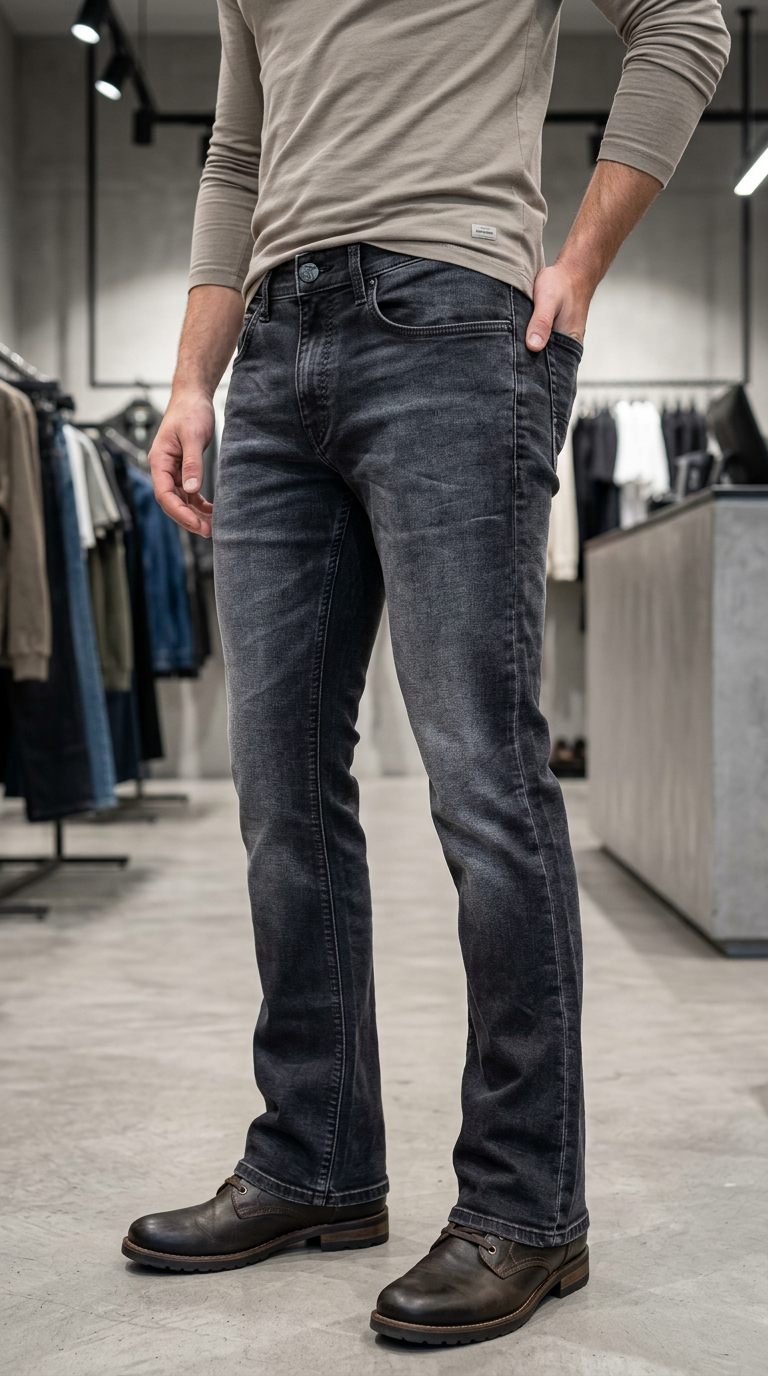 Style-2840-Bootcut Jeans view 4