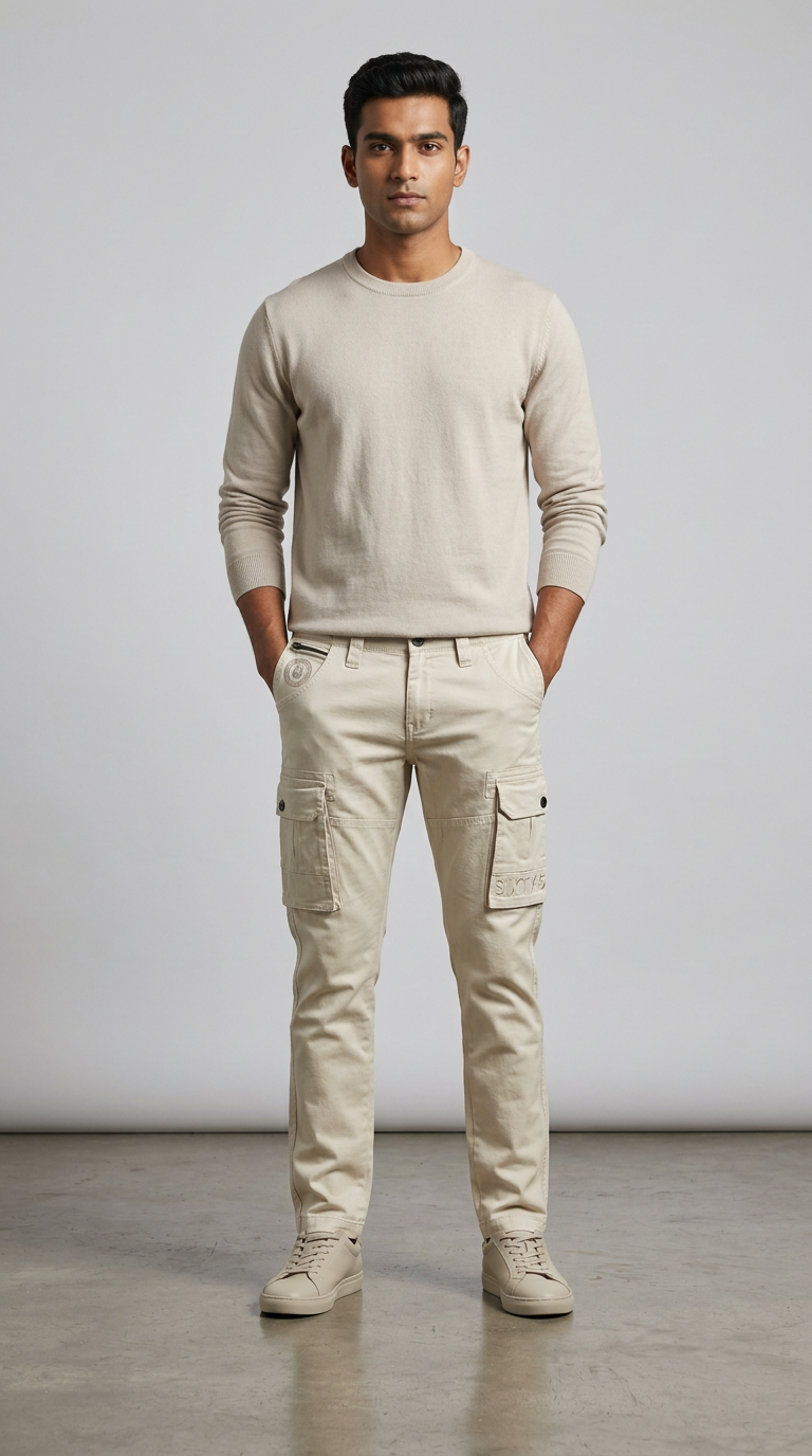 Style-G1562-Men's Cargo view 4