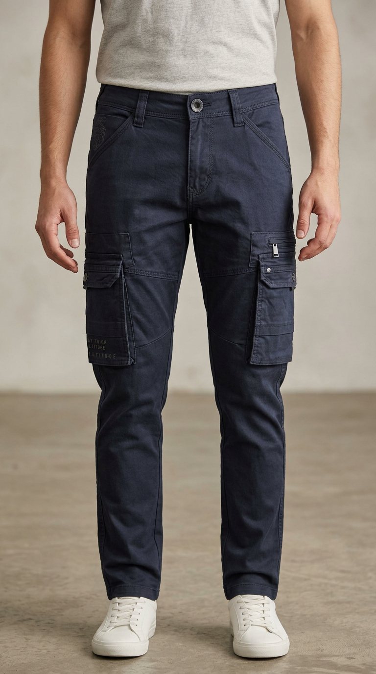 Style-G251-Classic Cargo Pants view 4