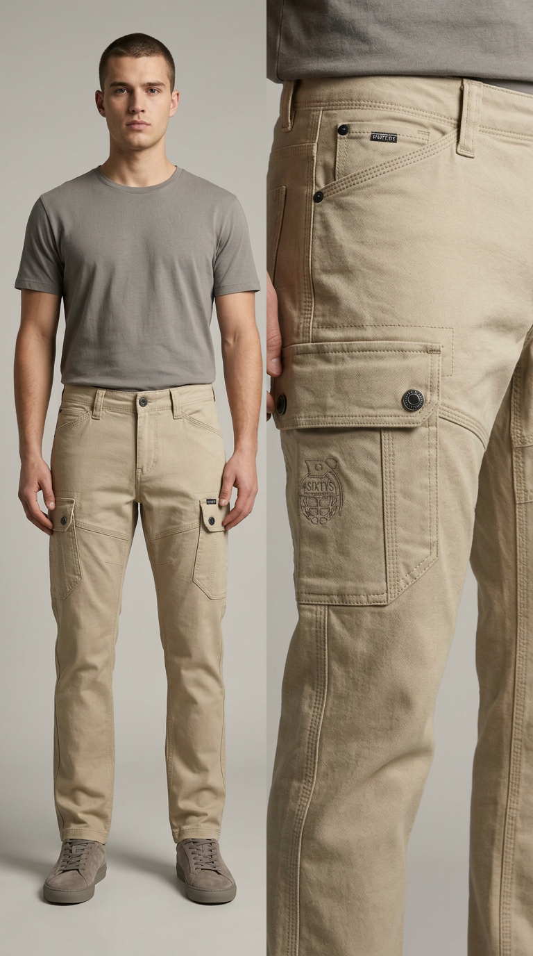 Style-G2344-Mens Cargo view 4