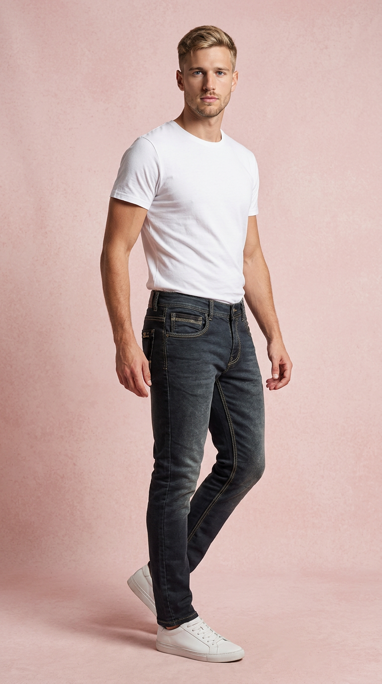 Style-3299 Slim-fit Jean's