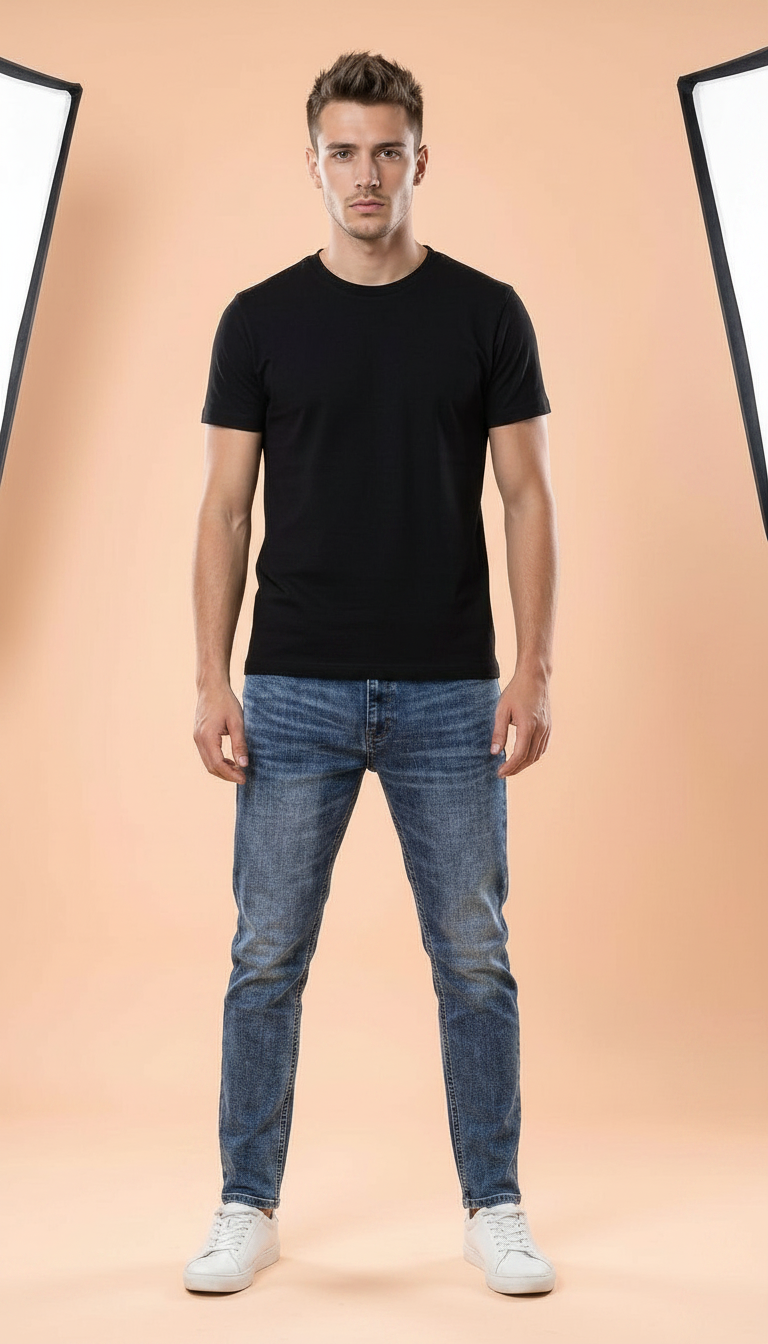 Style-6185 Slim-fit Jean's