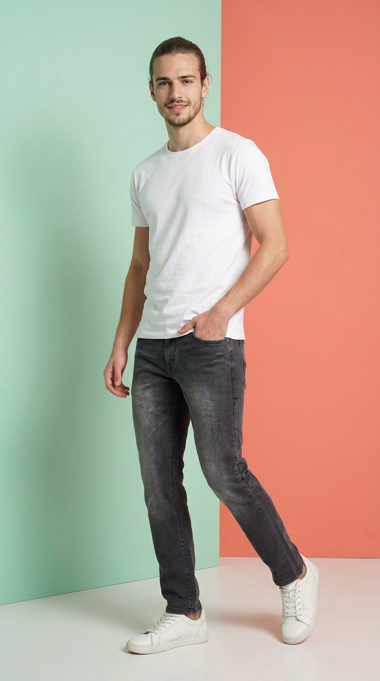 Style-556-Slimfit Jeans view 3