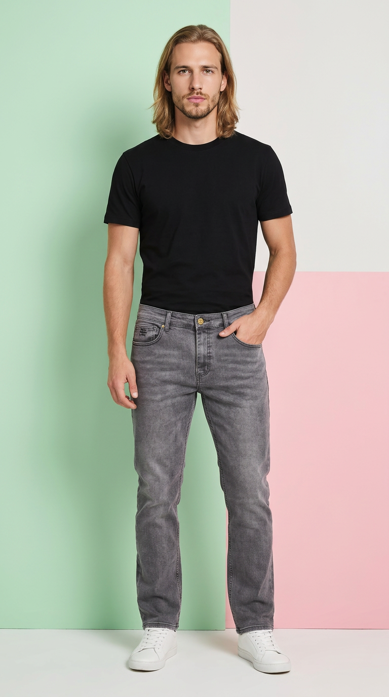 Style 9912-LV Carbon Slimfit Jeans