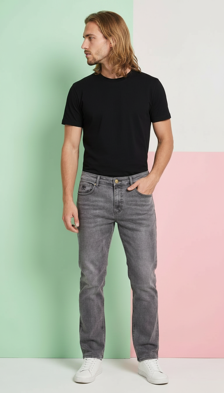 Style 9912-LV Carbon Slimfit Jeans view 2
