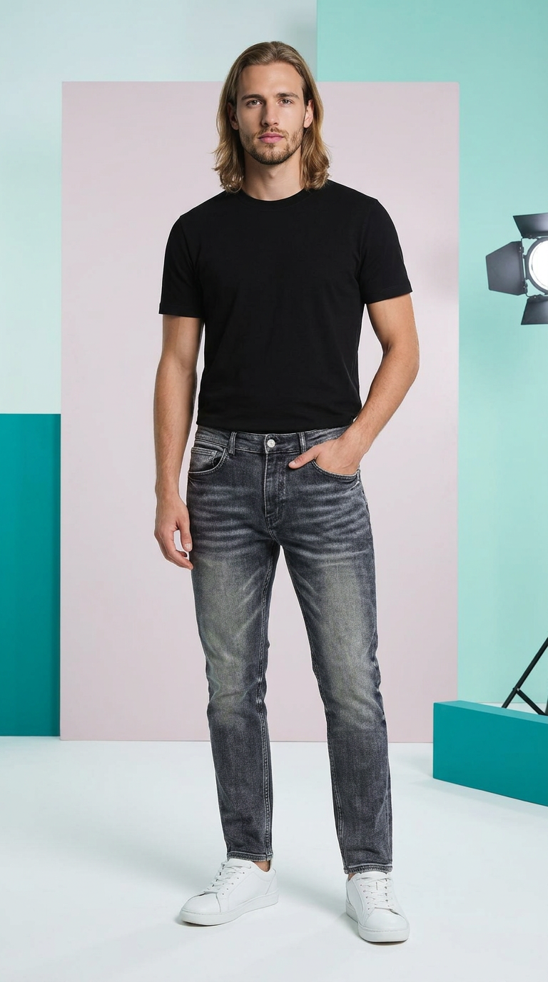 Style-9936-Slim Fit Jeans
