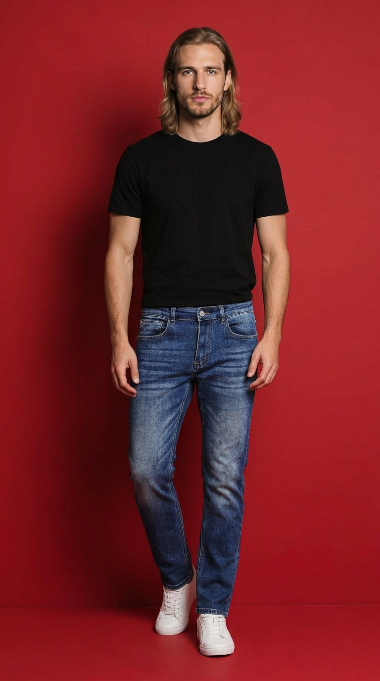 Style-9950-Denim Slimfit