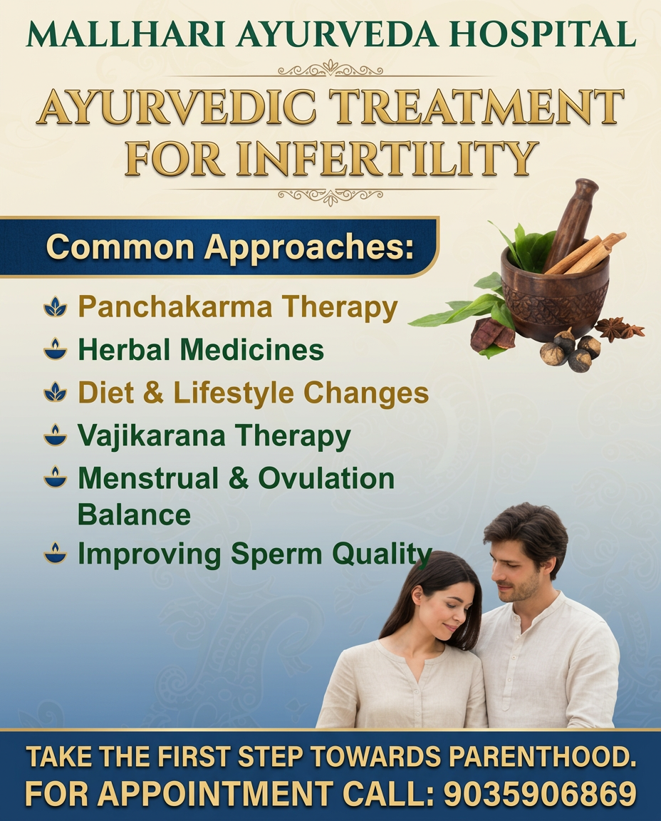Ayurvedic Treatment for Infertility - Mallhari Ayurveda Hospital