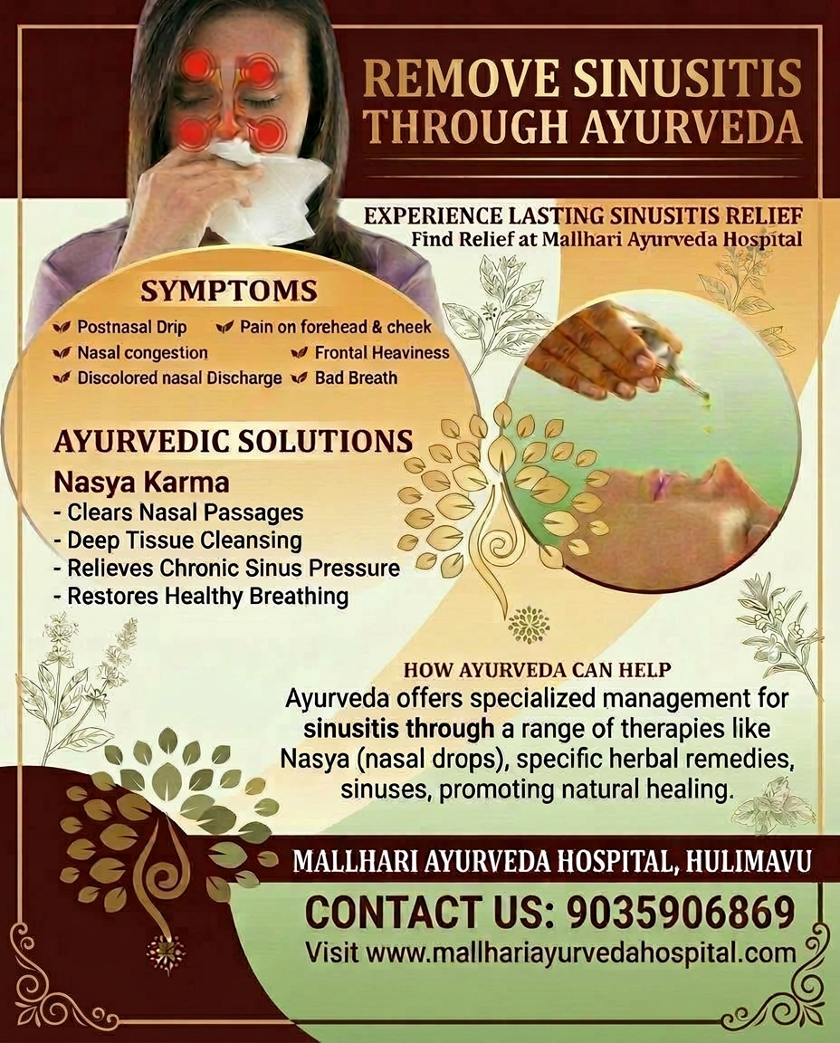 Sinusitis Treatment In Ayurveda