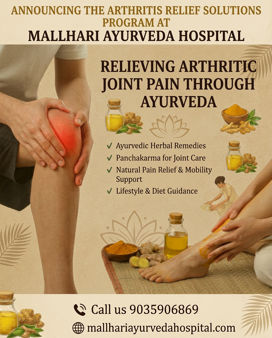 Arthritis Relief Program - Mallhari Ayurveda Hospital