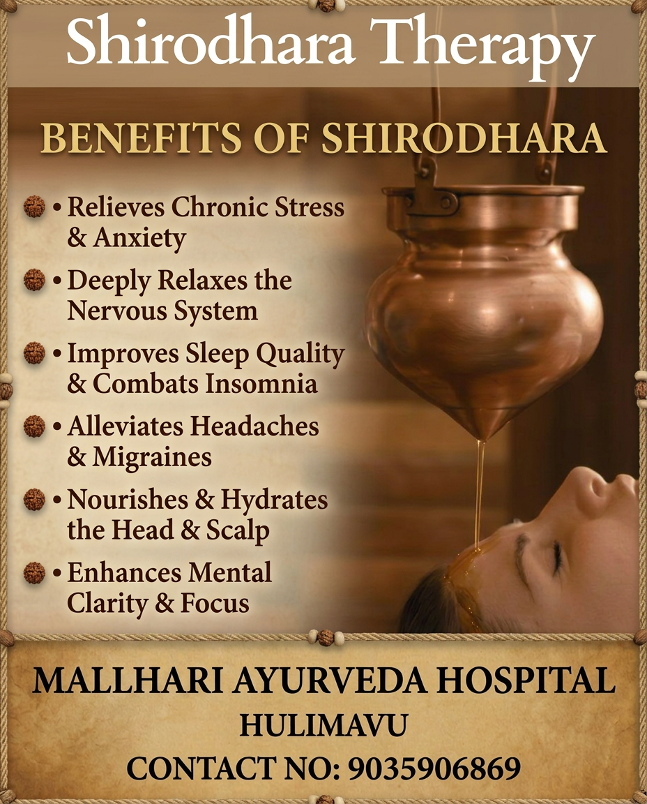 Shirodhara Relaxation Therapy