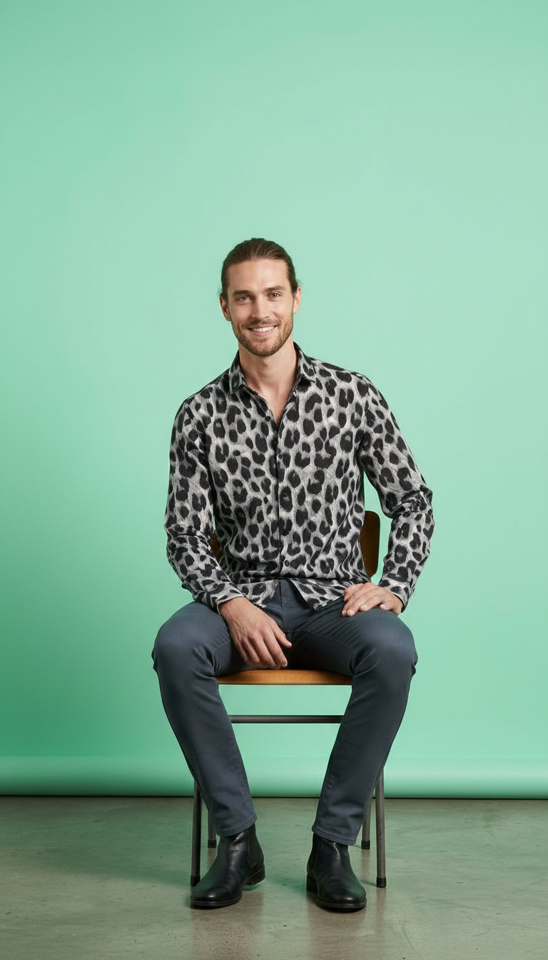 Leopard Print Shirt view 6