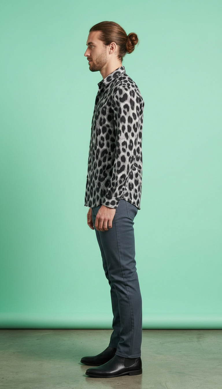 Leopard Print Shirt view 2