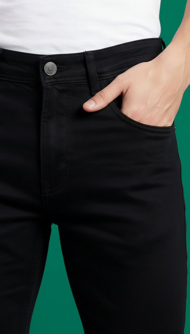 Spatter Denim Jeans view 3