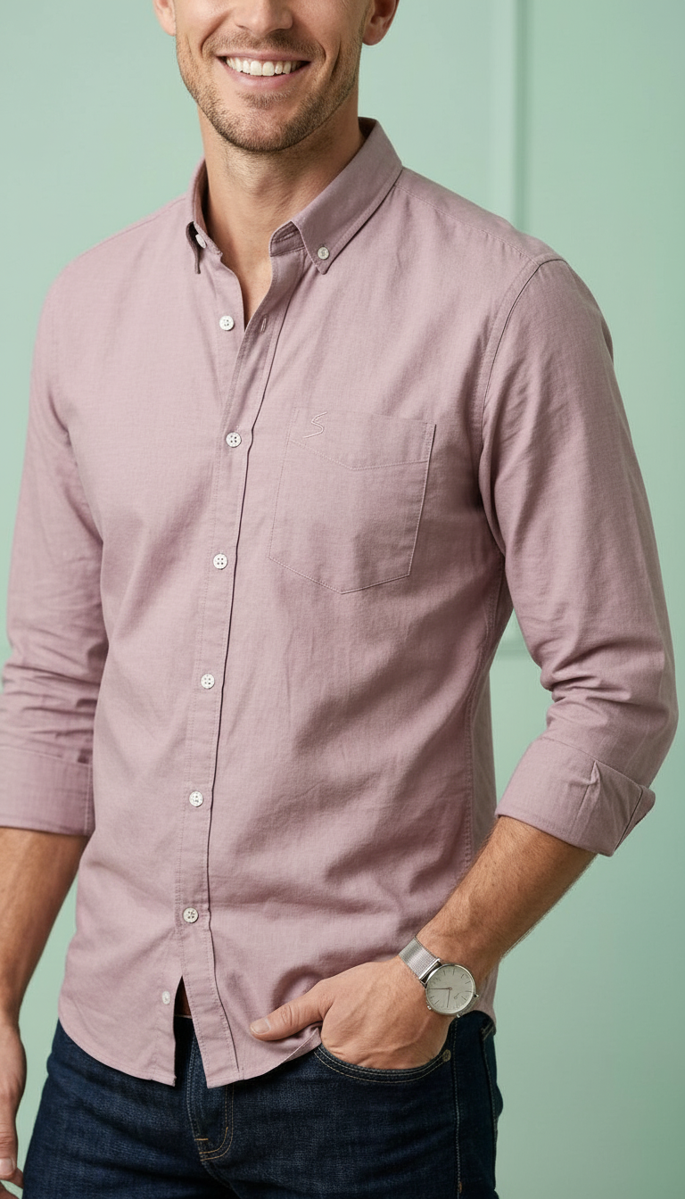 Classic Button-Down Shirt view 5