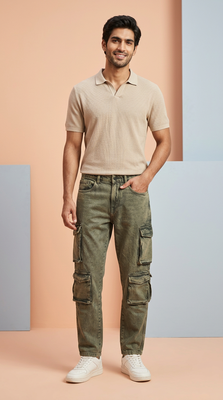Crafted Cargo Pants view 4