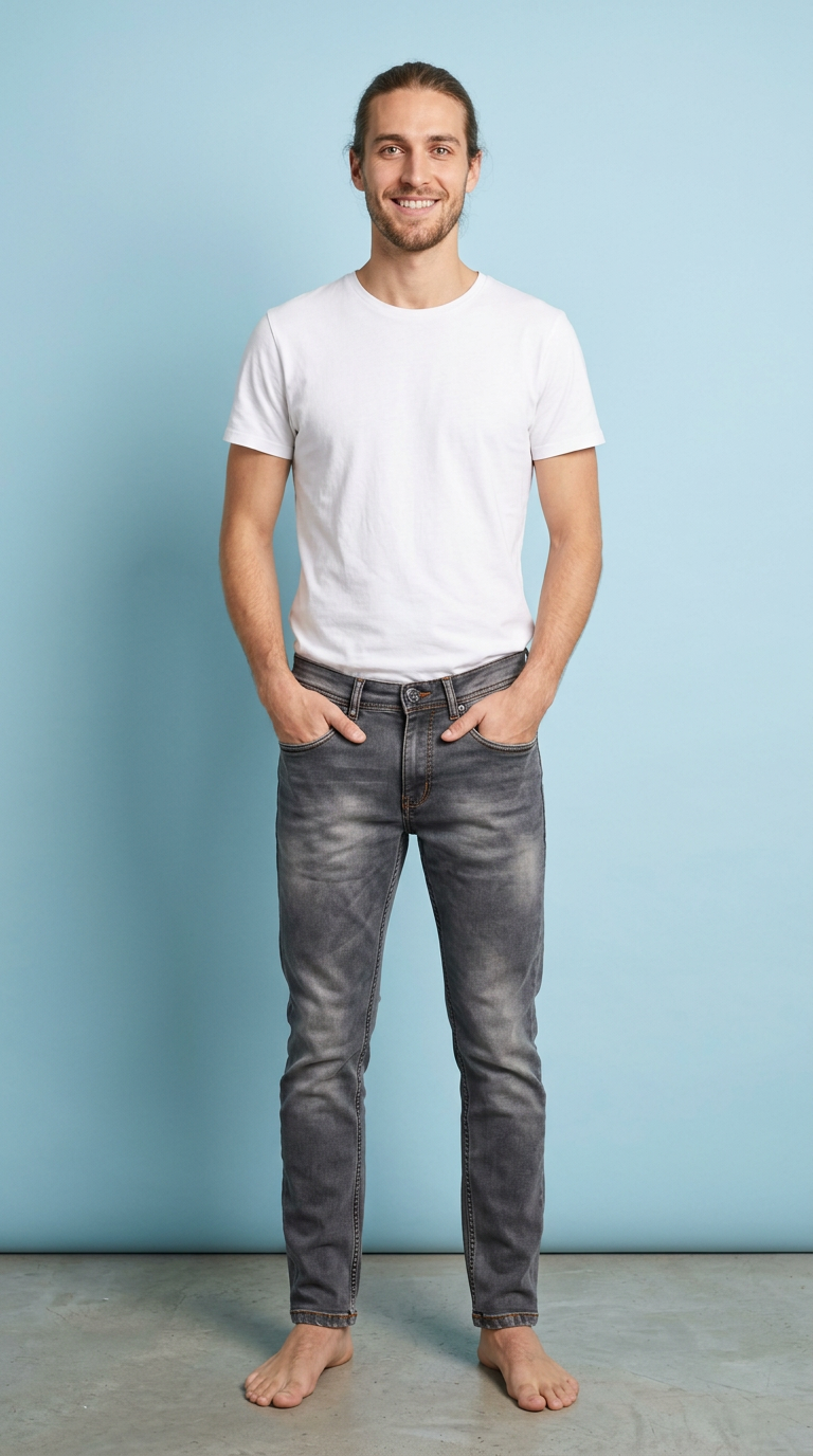Casual Denim Jeans view 5